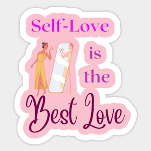 Love Yourself First Sticker